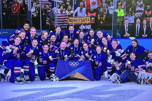 Janecke, USA women win Gold in OT