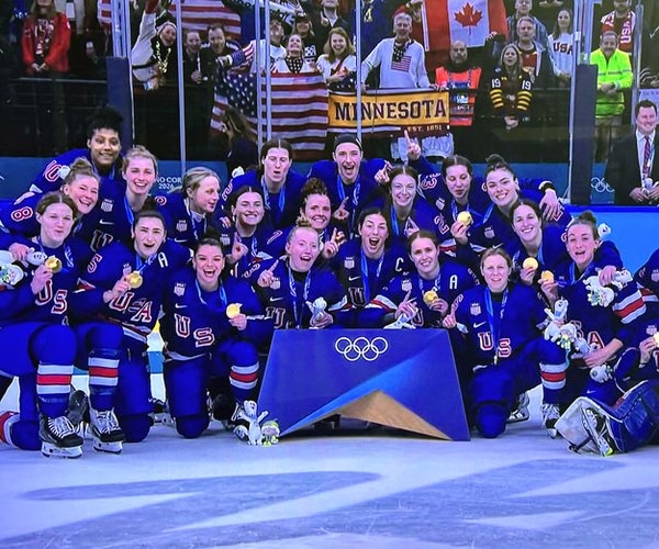 Janecke, USA women win Gold in OT