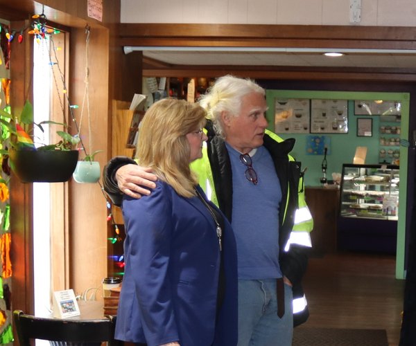 Senate Candidate Meets Local Voters