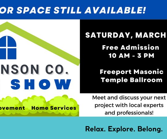 Vendors being accepted for Stephenson County Home Show