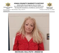 Nechkash in court, accused of murder