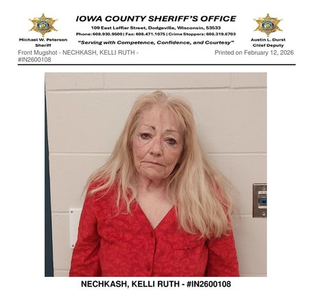 Nechkash in court, accused of murder