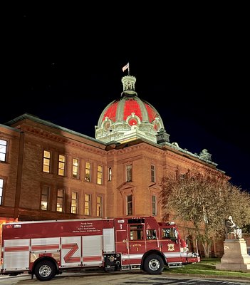 Grant courthouse night