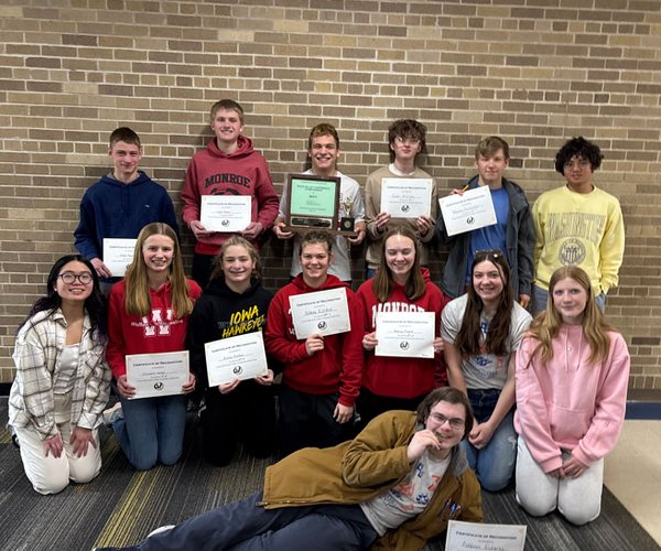 Monroe Mathletes are RVC champs