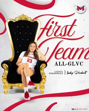 Schadewalt voted first-team All-GLVC to highlight postseason honors