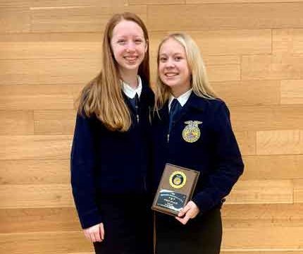 NGMS FFA students excel at Sectional Leadership