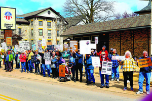 2025 Platteville anti-Trump rally