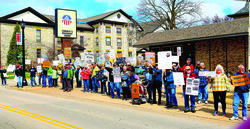 2025 Platteville anti-Trump rally