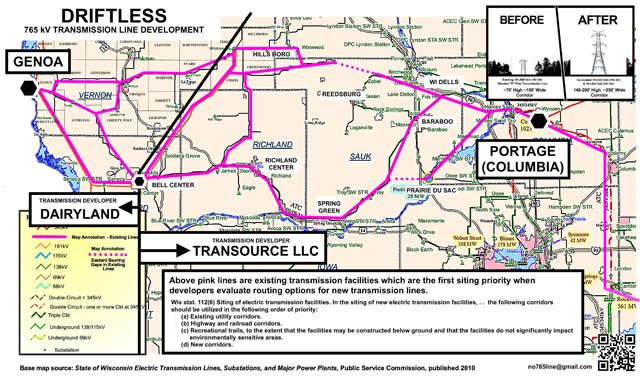 Map Data Transfer Line Counties adopt transmission line resolutions - SWNews4U