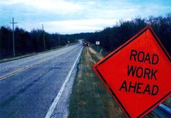 road work construction zone