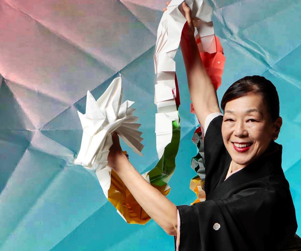 Kuniko Yamamoto, Japanese artist and storyteller, will perform at the Monroe Arts Center on April 18.