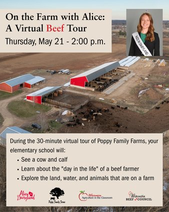 Registration open for virtual Wis. beef farm tour for elementary classrooms