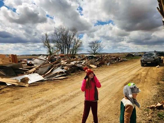 Lena tornado packed EF2-level winds