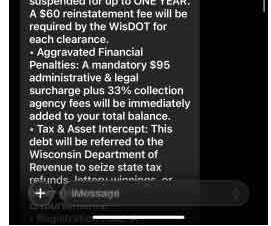 Fraudulent phishing scams continue to target Wisconsin DMV customers