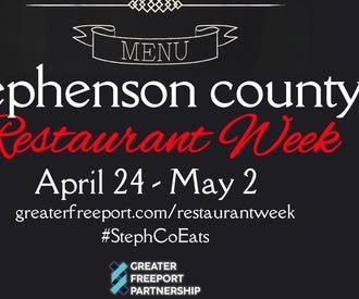 Stephenson County Restaurant Week April 24-May 2