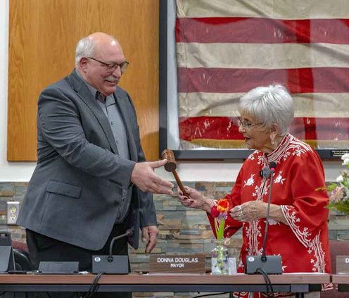 Mayor Miller takes the wheel