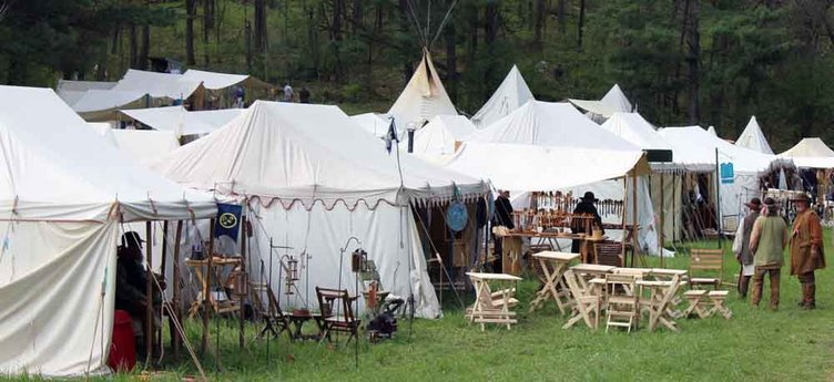 The annual Bloody Lake Rendezvous was held this past weekend at Blackhawk Memorial Park outside of Woodford in Lafayette County.