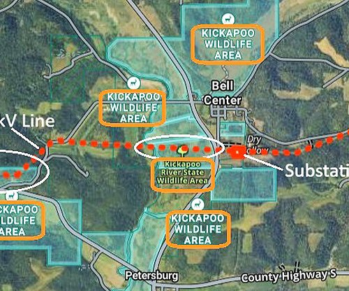 765kV to impact Kickapoo Bottoms