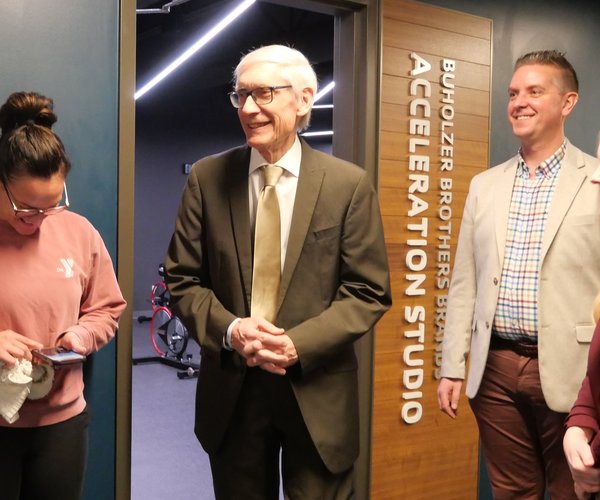 Gov. Evers makes a visit to YMCA