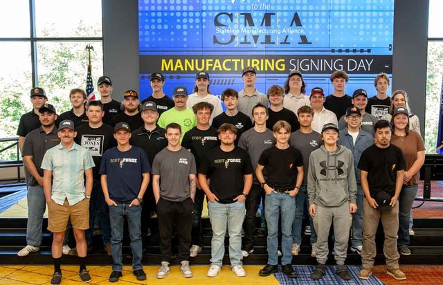 HS students sign on with employers at Manufacturing Signing Day