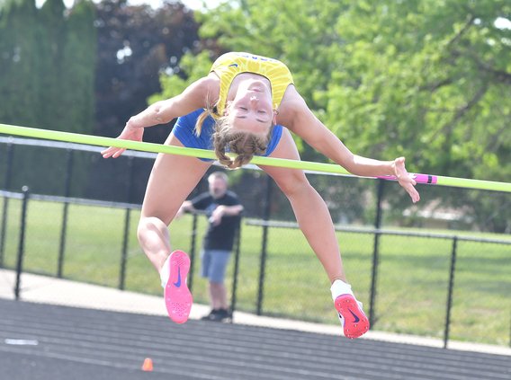 Lexie Olmstead high jump record