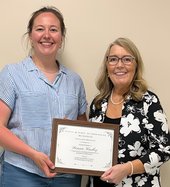 Donna Harley is honored