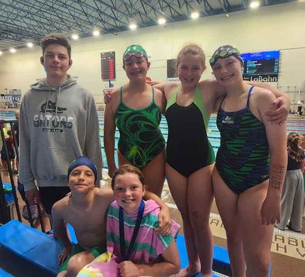 Gators swim at Walk the Plank at Long Course Meet