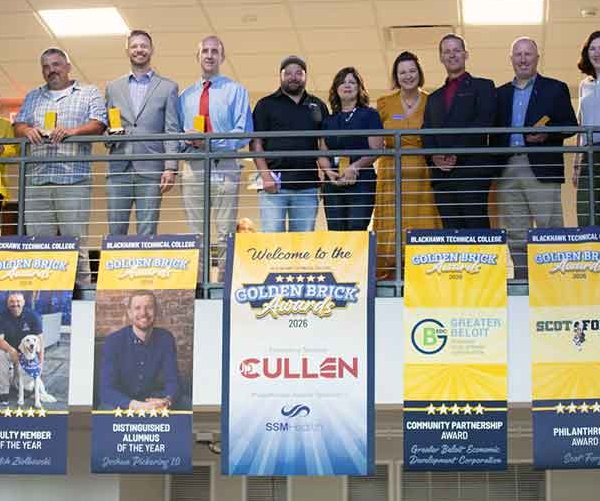 Blackhawk honors partners, alumni, faculty, staff at Fifth Annual Golden Brick Awards