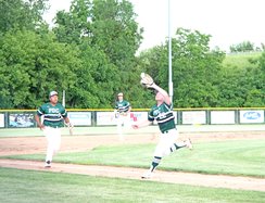 Bryce Lenzendorf Catch Alan Hernandez 3rd Base