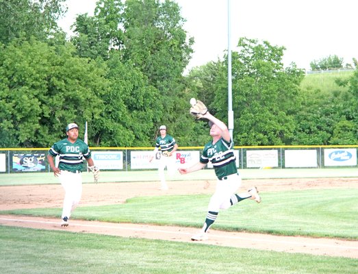 Bryce Lenzendorf Catch Alan Hernandez 3rd Base