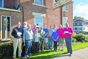 Eagles Club check presentation 2026