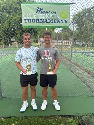 City Tennis Tournament has repeat champs