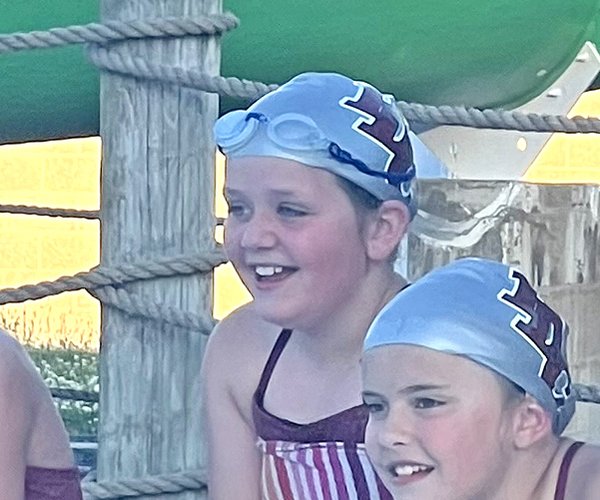 Waterhawks teammates cheering