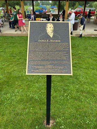 President Monroe Plaque