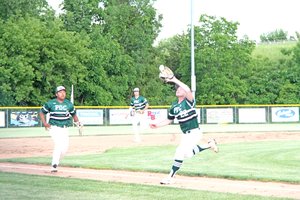 Bryce Lenzendorf Catch Alan Hernandez 3rd Base