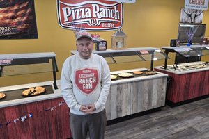 Jason Halkias at Pizza Ranch