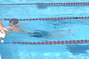 Amory Blackburn dives in