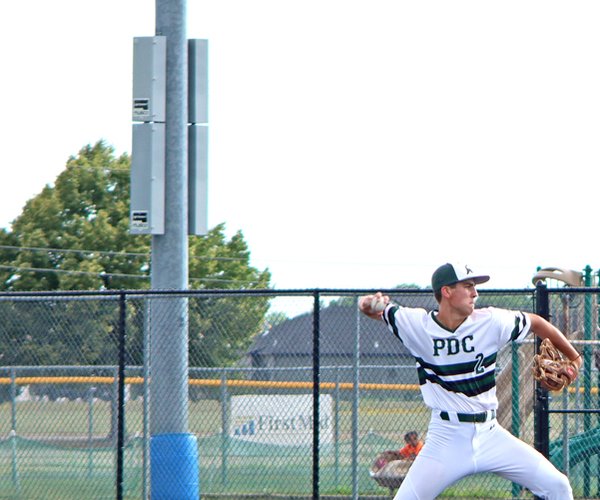Parker Bedward pitching vs G-E-T