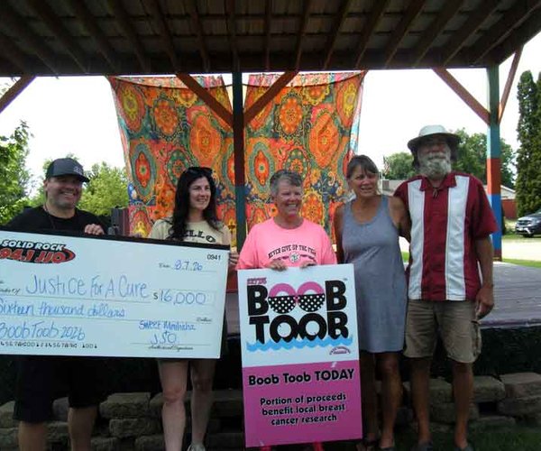 950 Boob Toobers donate $16K to Justice For A Cure