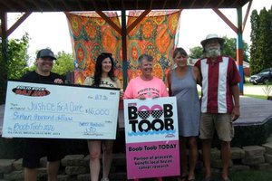 950 Boob Toobers donate $16K to Justice For A Cure
