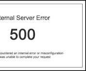 server error