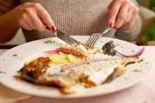 eating fish