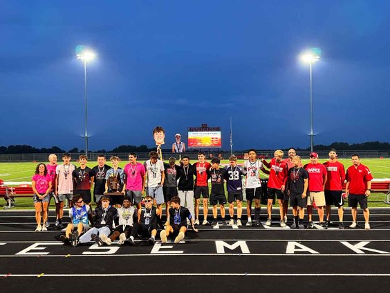 2026 Monroe boys track and field team,