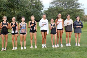 MFL MarMac girls cross country at Ed-Co