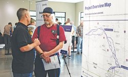 BECI 765 kV transmission line open house in Gays Mills