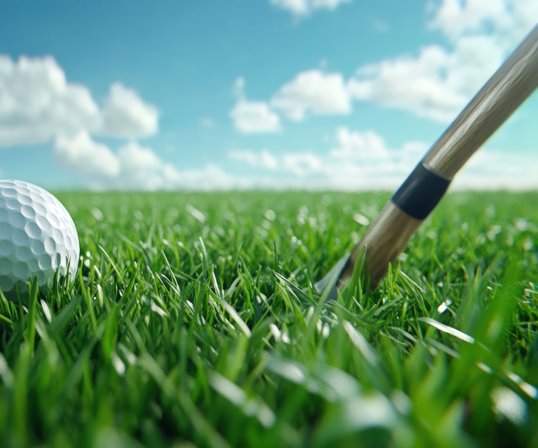 Generic Golf Ball and Club