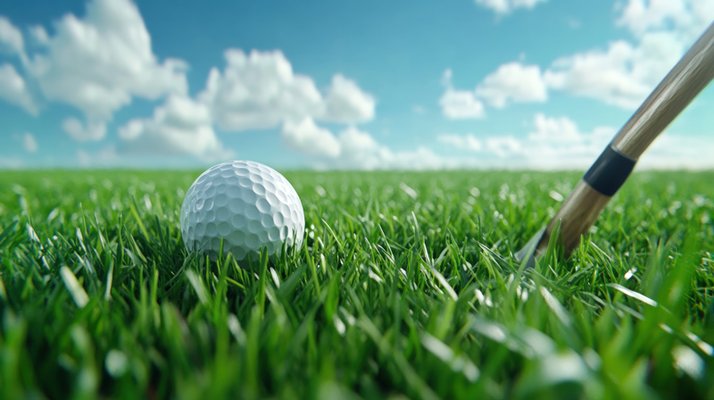 Generic Golf Ball and Club