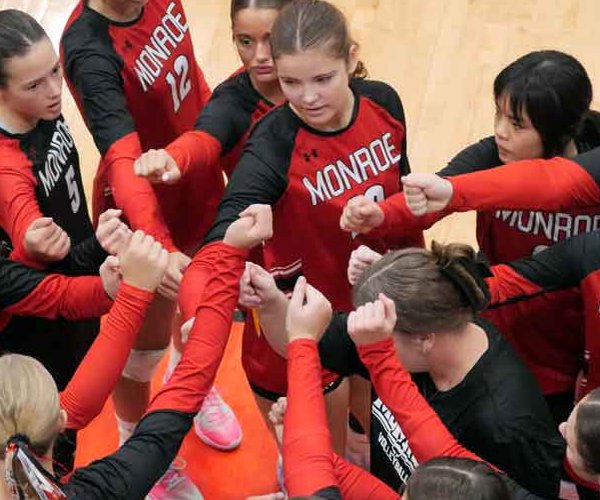 Monroe Volleyball Invitational — Saturday, Sept. 5