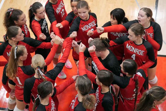 Monroe Volleyball Invitational — Saturday, Sept. 5