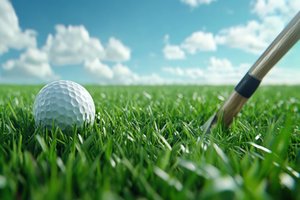 Generic Golf Ball and Club